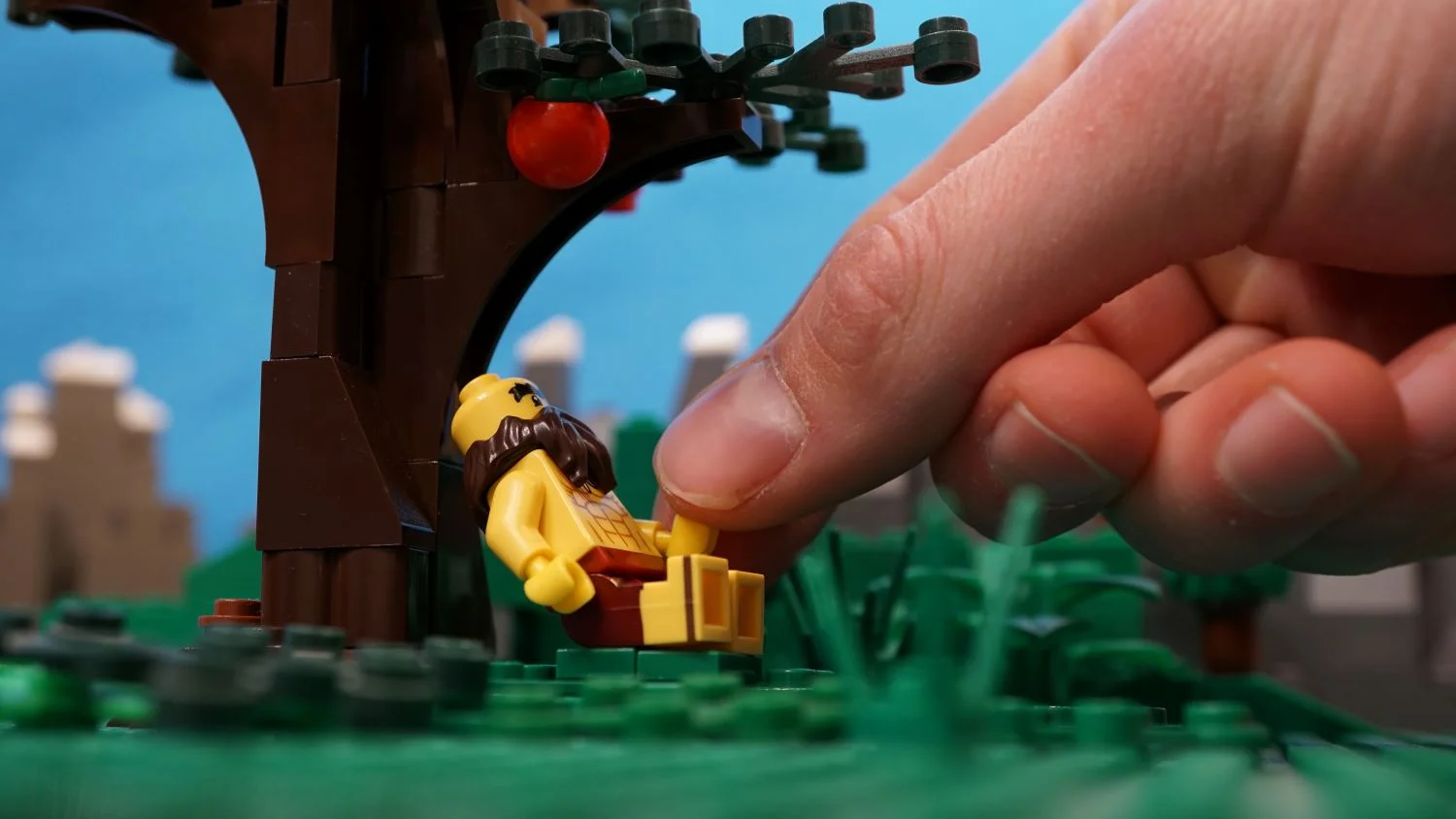 Eine Legofigur wird animiert