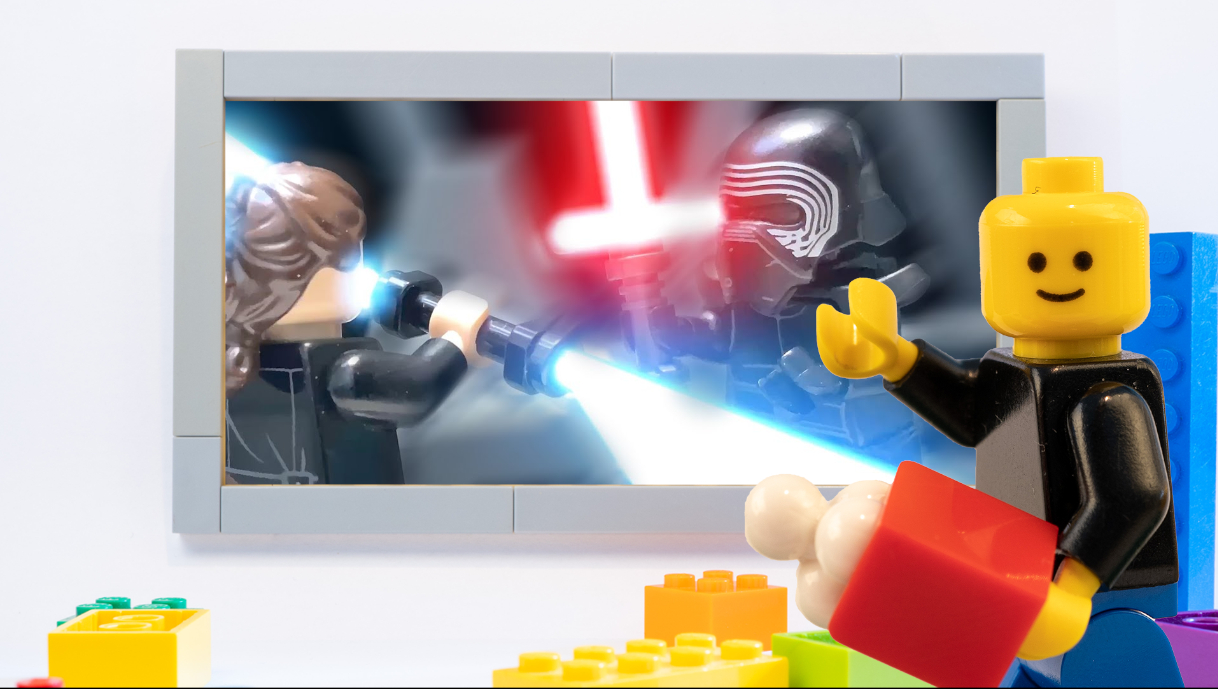 #Stop Motion Sonntag 388: Rey vs Kylo Ren (Duel of the Fates)