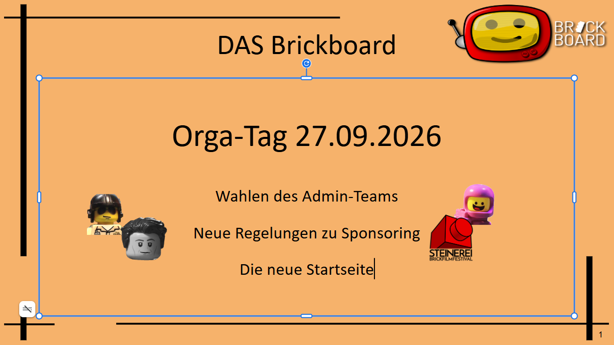 Orga-Tag am 27.9.2026